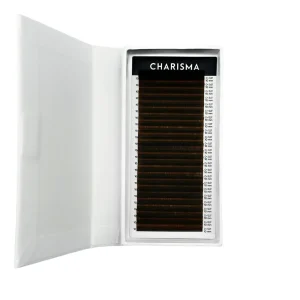 Dark Brown lashes SINGLE (24 lines)
