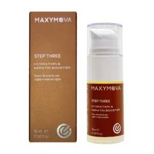 Maxymova Step 3 HYDRATION & KERATIN BOOSTER - za laminaciju obrva i trepavica, 15 ml.