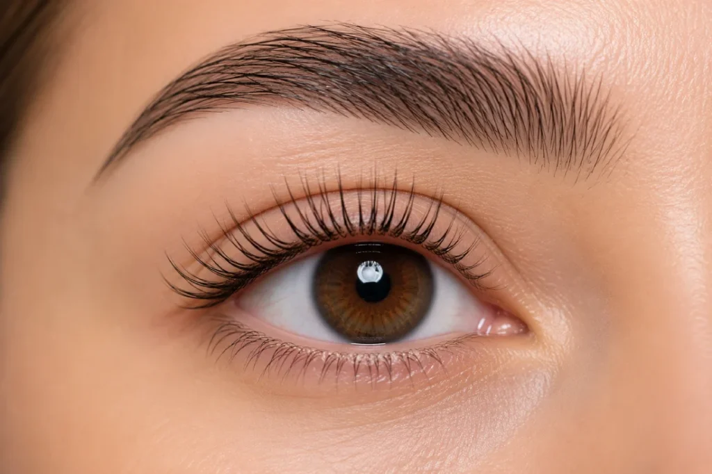 korean lash lift front