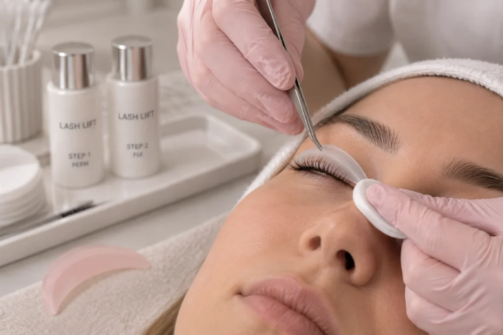 profesionalna korekcija lash lifta
