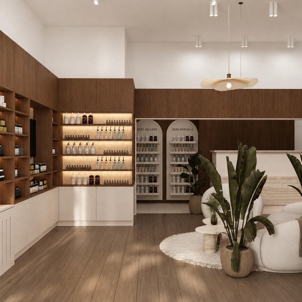 Police sa profesionalnim beauty proizvodima u Unix Cosmetics prodavnici
